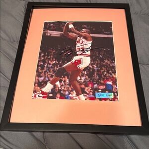 Michael Jordan autographed 8x10 photo